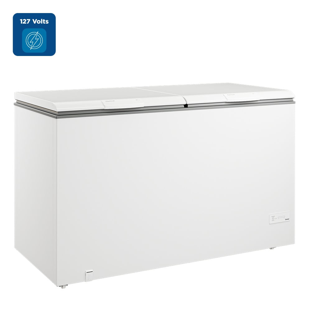 Freezer Horizontal Consul 528 Litros 2 Portas Branco CHB53MB - 127 Volts